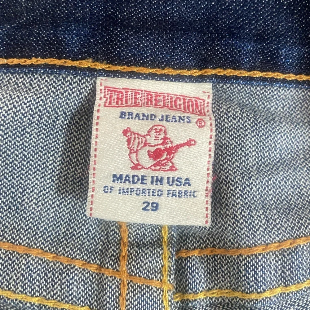 True Religion Men's Davey Pony Express Slim Jeans in Iron Horse 29x33
